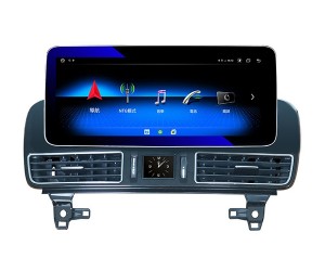 2din Android Round Corner car Stereo receiver android auto For mercedes multimedia carplay