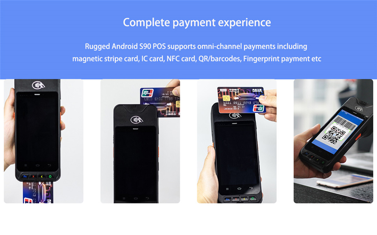 Sistema de pago con tarxeta S90